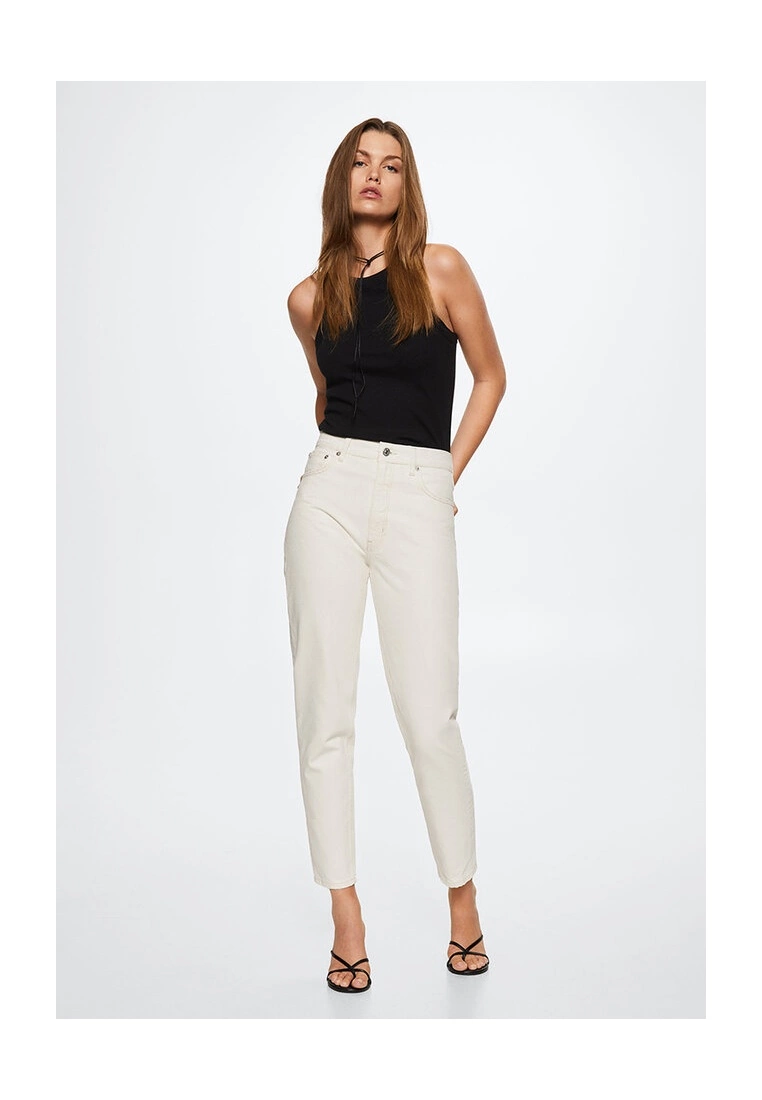 Mango Mom High-Waist Jeans 8 Mango Mom High-Waist Jeans - Image 6