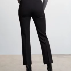 Mango Straight-Cut Crop Trousers 12 Mango Straight-Cut Crop Trousers -Mango popular store mango 5441 3801736 3