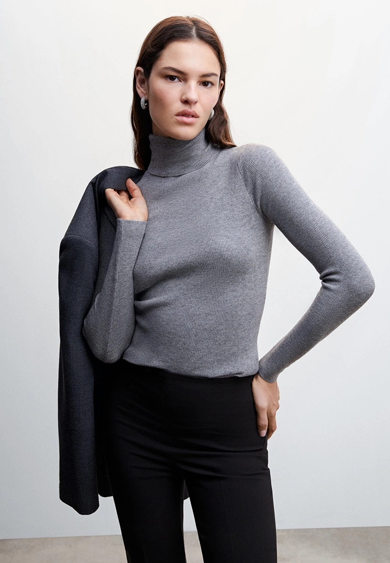 Mango Straight-Cut Crop Trousers 6 Mango Straight-Cut Crop Trousers - Image 4