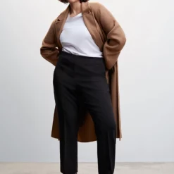 Mango Straight-Cut Crop Trousers 15 Mango Straight-Cut Crop Trousers -Mango popular store mango 5442 3801736 6