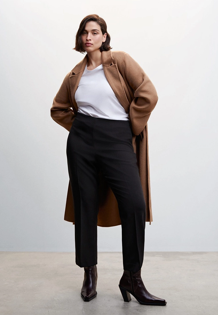 Mango Straight-Cut Crop Trousers 8 Mango Straight-Cut Crop Trousers - Image 6