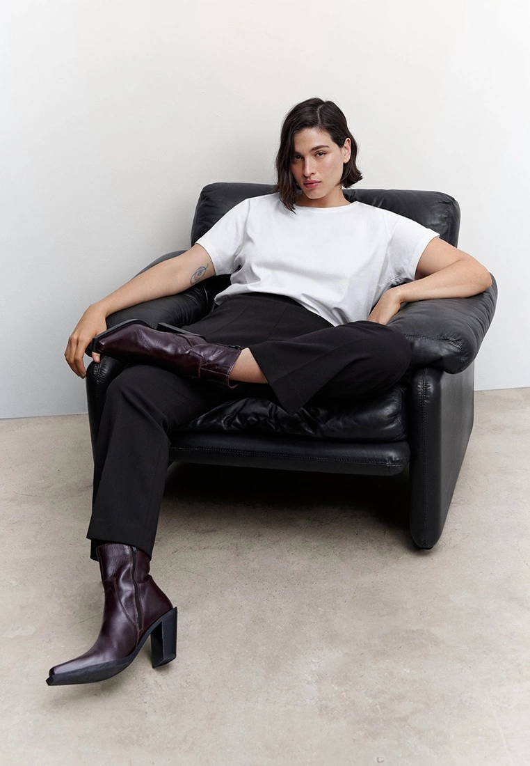 Mango Straight-Cut Crop Trousers 9 Mango Straight-Cut Crop Trousers - Image 7