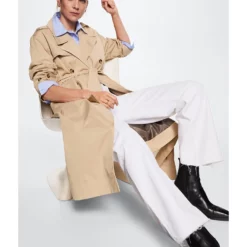 Mango Cotton Classic Trench Coat -Mango popular store mango 5451 8907726 4
