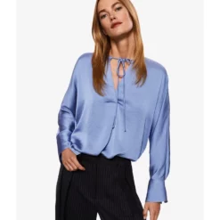 Mango Lace Flowy Blouse