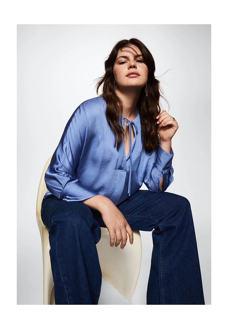 Mango Lace Flowy Blouse 10 Mango Lace Flowy Blouse - Image 8