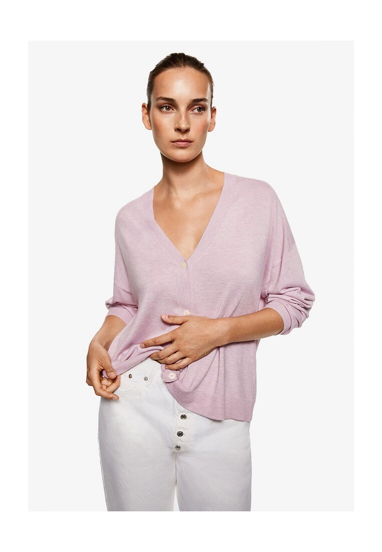Mango Fine-Knit Cardigan 3 Mango Fine-Knit Cardigan