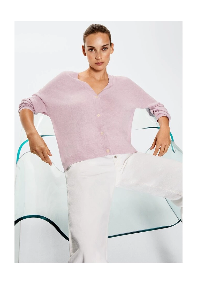 Mango Fine-Knit Cardigan 7 Mango Fine-Knit Cardigan - Image 5