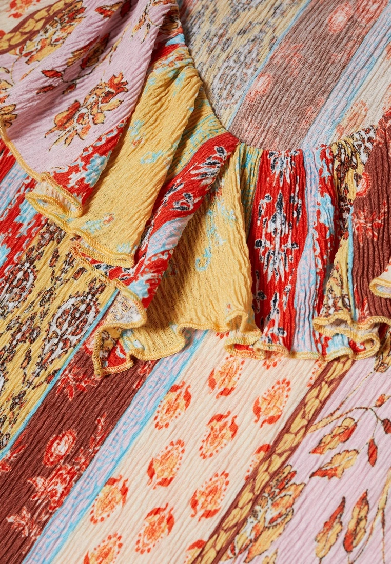 Mango Ruffled Printed Dress 7 Mango Ruffled Printed Dress - Image 5