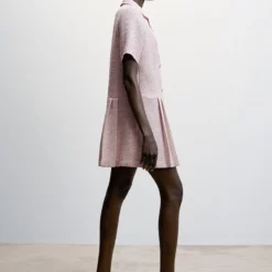 Mango Buttons Tweed Dress 12 Mango Buttons Tweed Dress -Mango popular store mango 5507 1590736 4