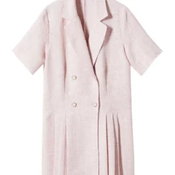 Mango Buttons Tweed Dress 15 Mango Buttons Tweed Dress -Mango popular store mango 5508 1590736 7