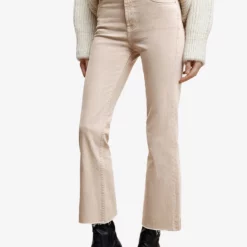 Mango Crop Flared Jeans
