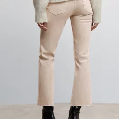 Mango Crop Flared Jeans -Mango popular store mango 5510 6790736 3