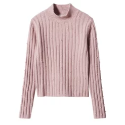 Mango Pearl Turtleneck Sweater -Mango popular store mango 5516 7001736 7