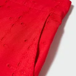 Mango Embroidered Cotton Pants -Mango popular store mango 5518 3001736 5