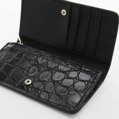 Mango Croc-Effect Wallet -Mango popular store mango 5519 0101736 4