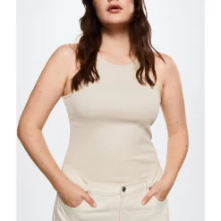 Mango High-Waist Cropped Straight Jeans -Mango popular store mango 5525 3667426 7