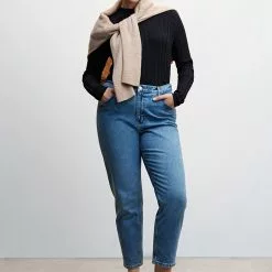 Mango Mom Comfort High Rise Jeans -Mango popular store mango 5531 1301736 7