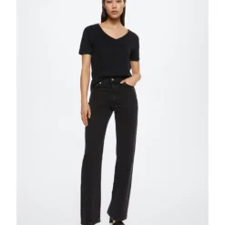 Mango 100% Cotton T-Shirt -Mango popular store mango 5534 2030816 5