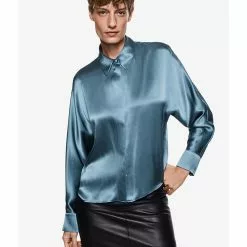 Mango 100% Silk Shirt