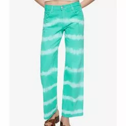 Mango Wide Legs Tie-Dye Jeans