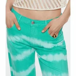 Mango Wide Legs Tie-Dye Jeans -Mango popular store mango 5542 9230816 3