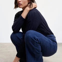 Mango Mid-Rise Flared Jeans 16 Mango Mid-Rise Flared Jeans -Mango popular store mango 5544 9490736 7