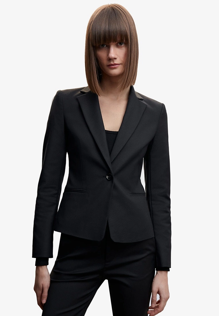 Mango Structured Suit Blazer 3 Mango Structured Suit Blazer