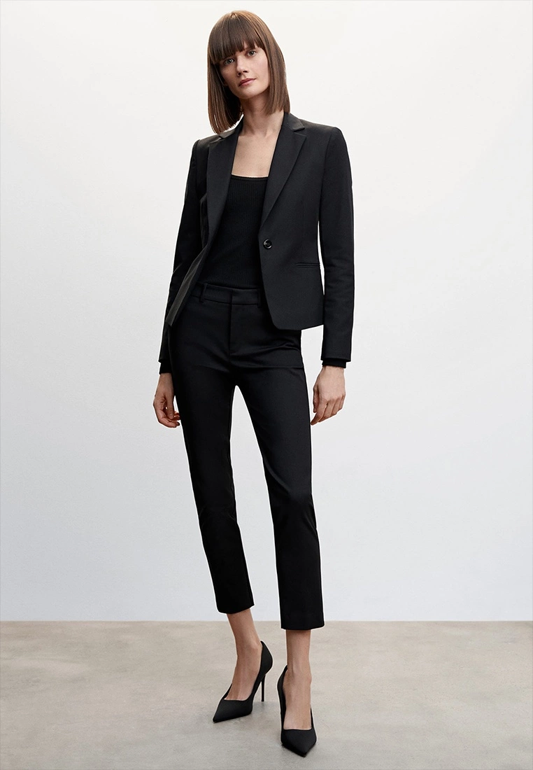 Mango Structured Suit Blazer 8 Mango Structured Suit Blazer - Image 6