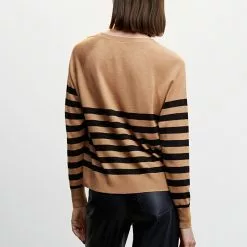 Mango Striped Fine Knit Sweater -Mango popular store mango 5571 7401736 3