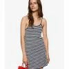 Mango Striped Ribbed Dress