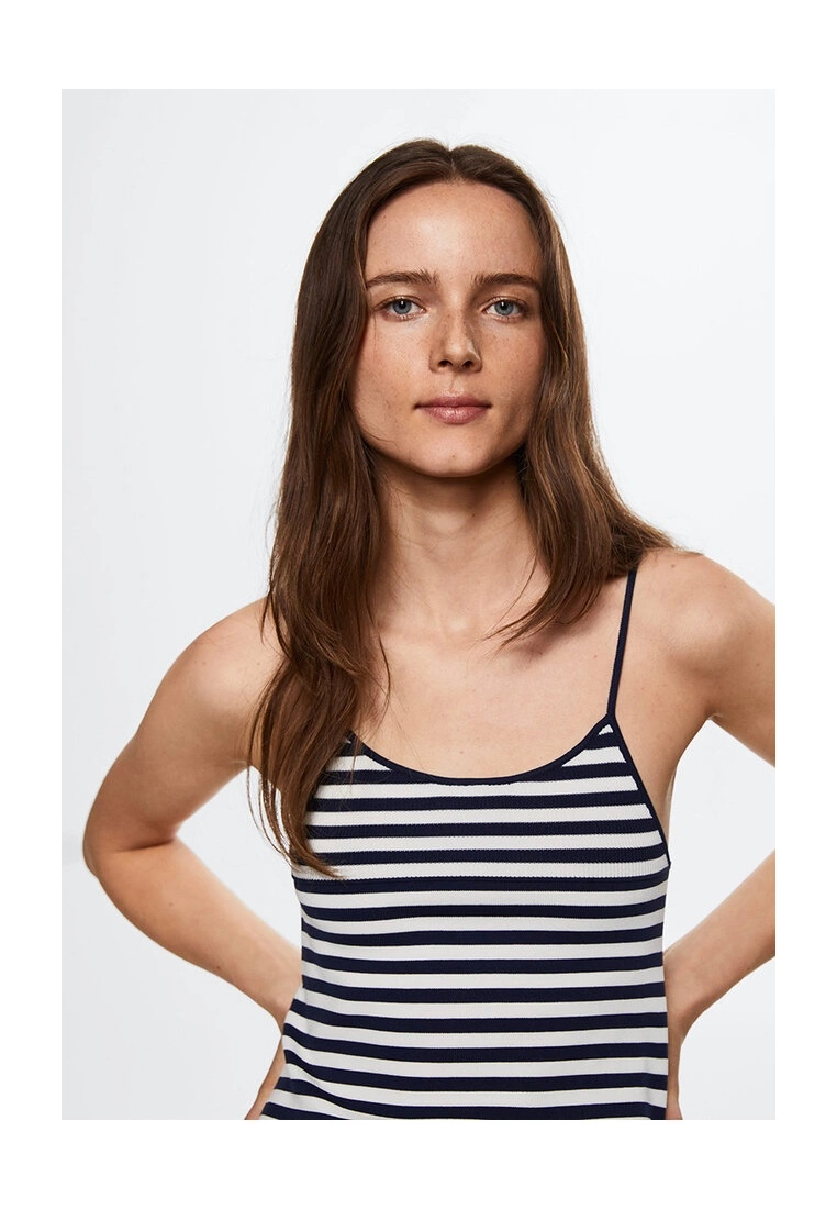 Mango Striped Ribbed Dress 5 Mango Striped Ribbed Dress - Image 3