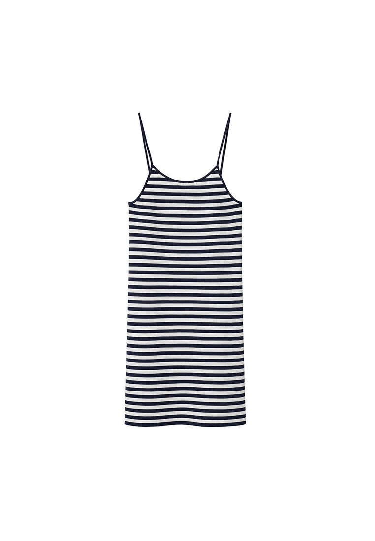 Mango Striped Ribbed Dress 8 Mango Striped Ribbed Dress - Image 6