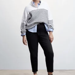 Mango Mom Comfort High Rise Jeans -Mango popular store mango 5586 1990736 6