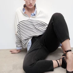 Mango Mom Comfort High Rise Jeans -Mango popular store mango 5586 1990736 7