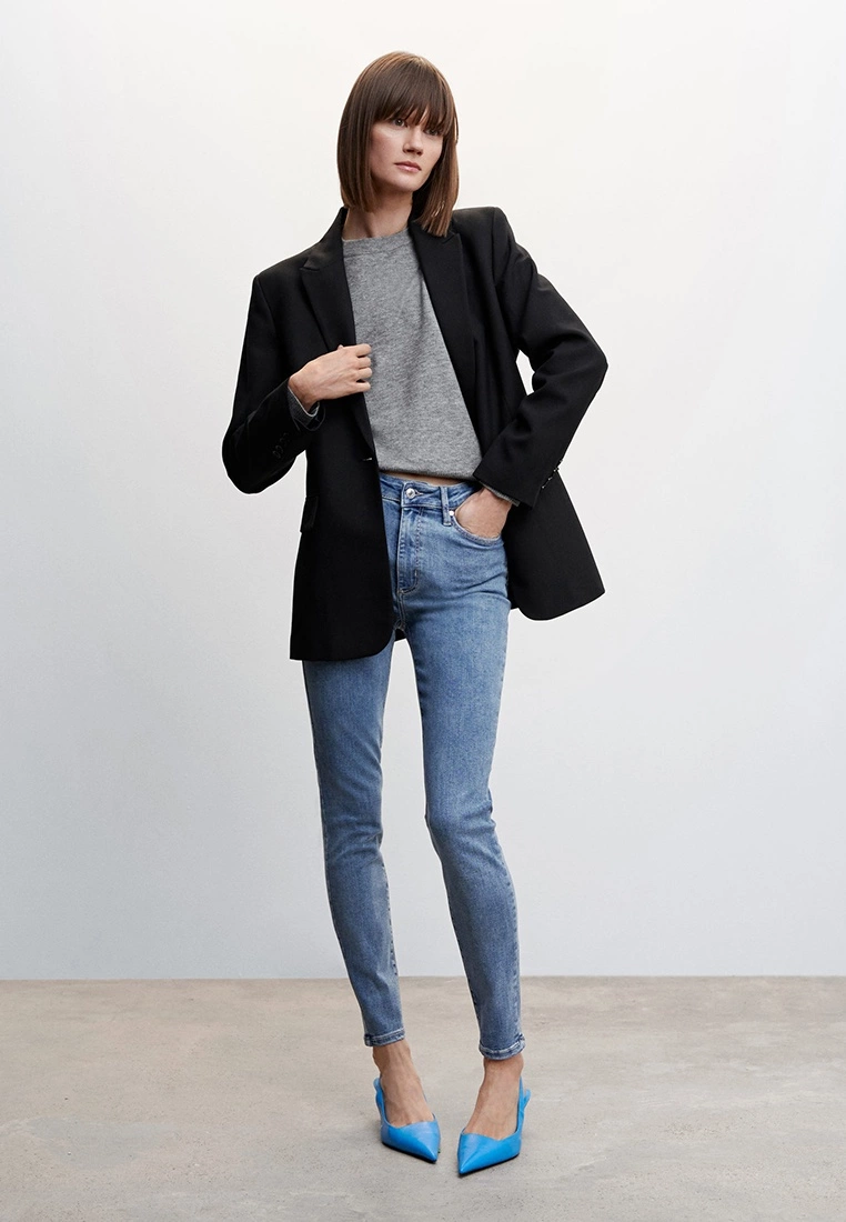 Mango High-Rise Skinny Jeans 7 Mango High-Rise Skinny Jeans - Image 5