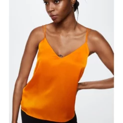 Mango Satin Lace Top -Mango popular store mango 5595 7420816 3