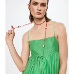 Mango Flowy Long Dress -Mango popular store mango 5603 3320816 4