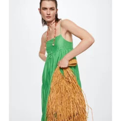 Mango Flowy Long Dress -Mango popular store mango 5604 3320816 5