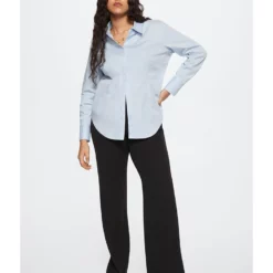 Mango Essential Cotton-Blend Shirt 16 Mango Essential Cotton-Blend Shirt -Mango popular store mango 5626 2020816 7