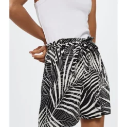 Mango Printed Waist Tie Shorts 13 Mango Printed Waist Tie Shorts -Mango popular store mango 5633 9320816 4