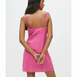 Mango 100% Linen Dress 8 Mango 100% Linen Dress -Mango popular store mango 5634 7720816 2