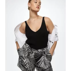 Mango Printed Waist Tie Shorts 15 Mango Printed Waist Tie Shorts -Mango popular store mango 5634 9320816 6