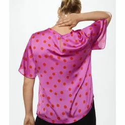 Mango Polka-Dot Print Blouse 15 Mango Polka-Dot Print Blouse -Mango popular store mango 5646 0920816 6
