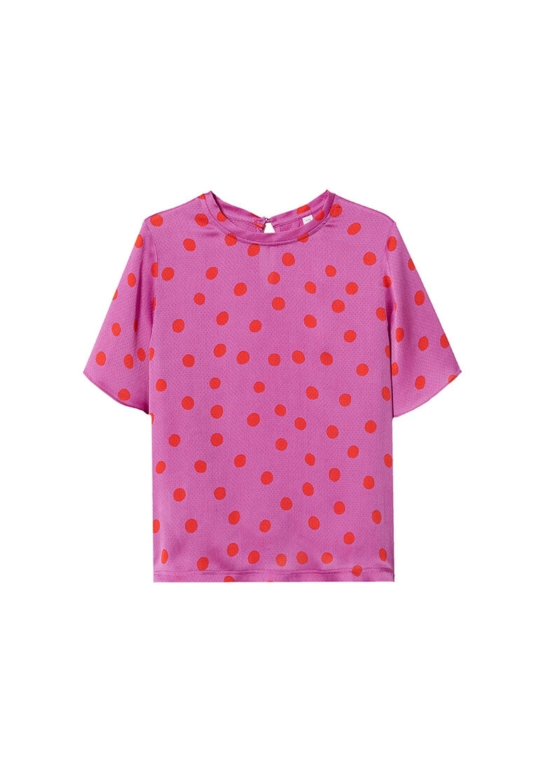 Mango Polka-Dot Print Blouse 10 Mango Polka-Dot Print Blouse - Image 8