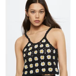 Mango Openwork Knit Top -Mango popular store mango 5661 2120816 3