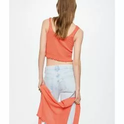 Mango Ribbed Crop Top 8 Mango Ribbed Crop Top -Mango popular store mango 5675 7320816 2