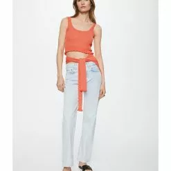 Mango Ribbed Crop Top 10 Mango Ribbed Crop Top -Mango popular store mango 5676 7320816 4