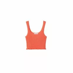 Mango Ribbed Crop Top 11 Mango Ribbed Crop Top -Mango popular store mango 5676 7320816 5
