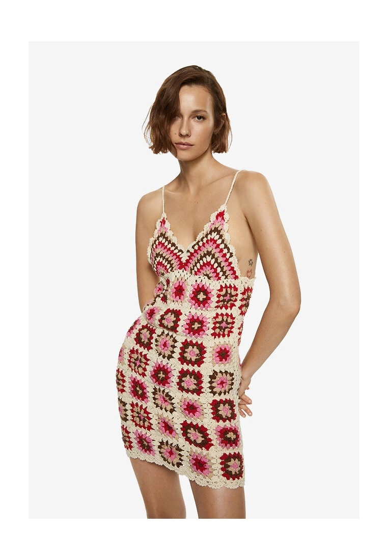 Mango Crochet Cotton Dress 3 Mango Crochet Cotton Dress