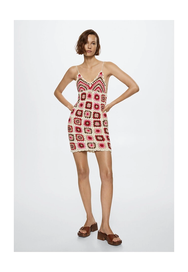 Mango Crochet Cotton Dress 6 Mango Crochet Cotton Dress - Image 4